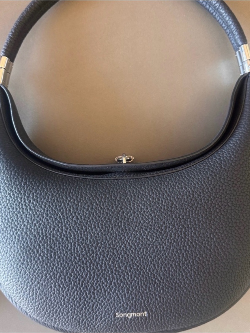 Songmont Luna Black Leather Bag - Picture 2 of 5
